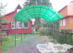 Навес прямоугольный 4,5*7,45