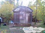 Навес прямоугольный 3,5*7,45