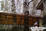 Навес прямоугольный 4*10
